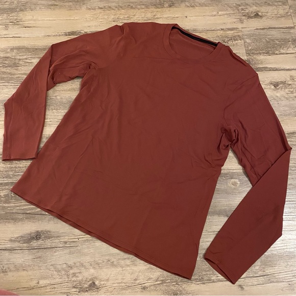 lululemon athletica Other - Orange Red Lululemon Long Sleeve Shirt